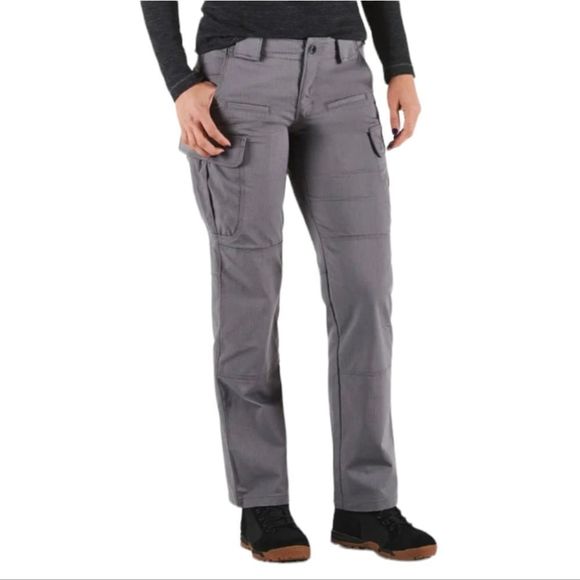 5.11 TACTICAL WOMEN'S STRYKE PANT in STORM Sz 4 L - Picture 4 of 14
